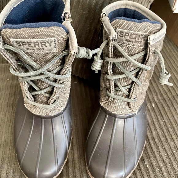 Sperry Waterproof Duck Boots, Insulated Rubber Rain or Snow Boots Women's Size 5 - Picture 10 of 11